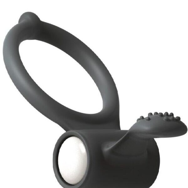 Cockring Vibrant Dorcel Power Clit - Noir