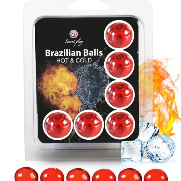 6 Brazilian Balls "Cold Hot effect" 3629-1