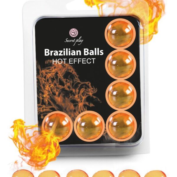 6 Brazilian Balls "Hot Effect" 3575-1