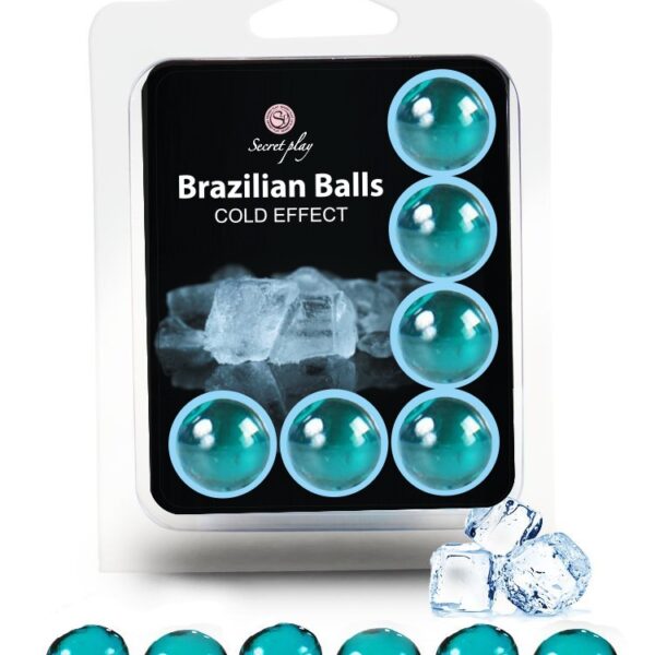 6 Brazilian Balls "Cold effect" 3613-1