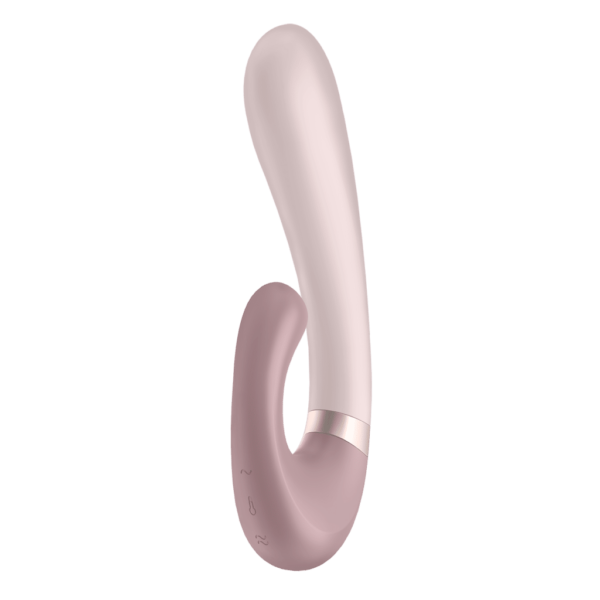 Stimulateur clitoridien et Vibromasseur point G Satisfyer Heat Wave Connect App - Mauve