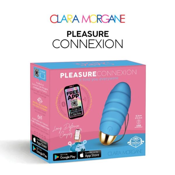 Pleasure connexion bleu - Oeuf vibrant