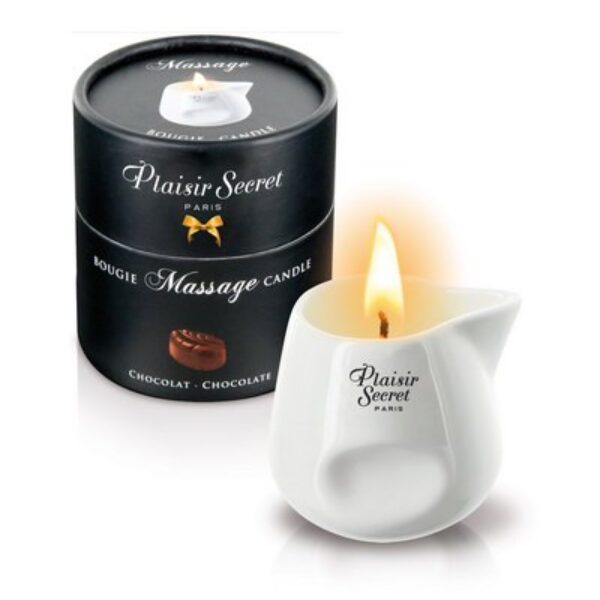 Bougie de massage Chocolat Plaisir secret - 80 ml