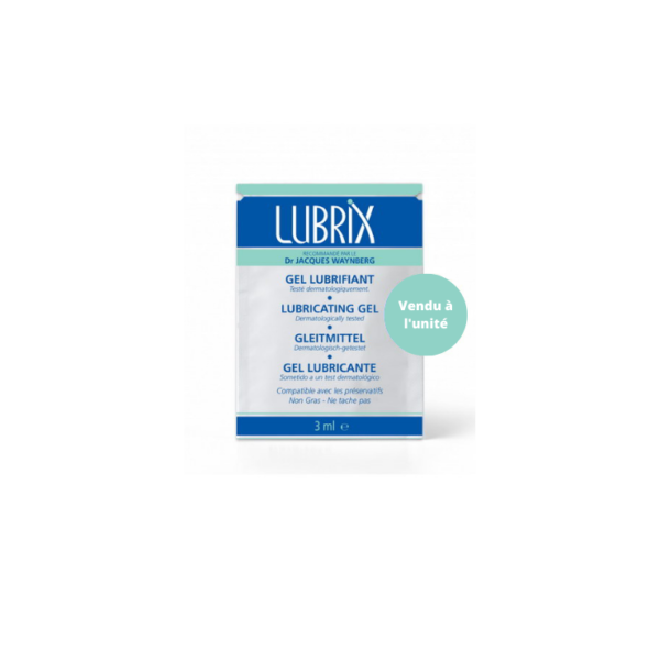 Dosette gel lubrifiant 3ml Lubrix