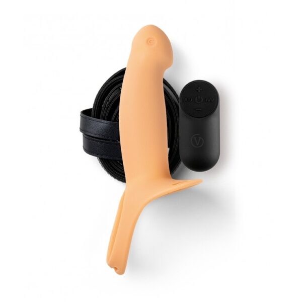 GAINE PENIS H3 AVEC VIBRATION - TAILLE S - Chair