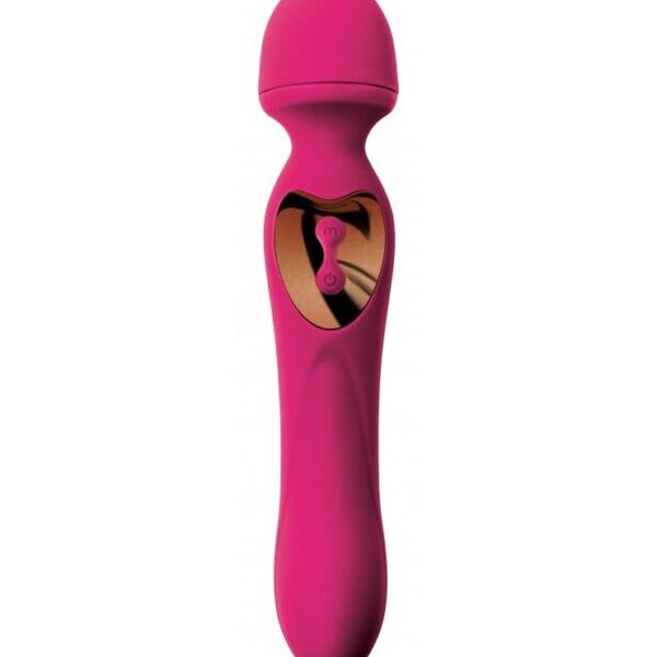 AGÔN WAND VIBRATEUR 2 EN 1 - ROSE