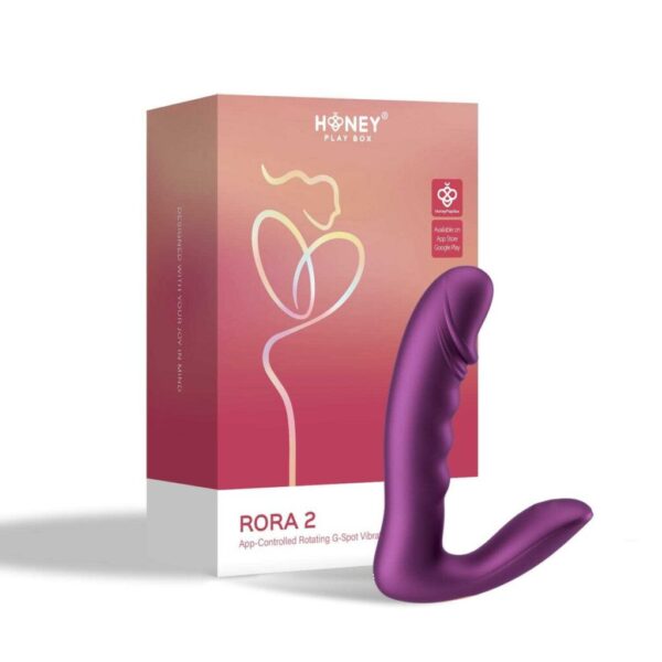 RORA 2 Capteur de pression G-Spot rotatif et stimulateur clitoridien