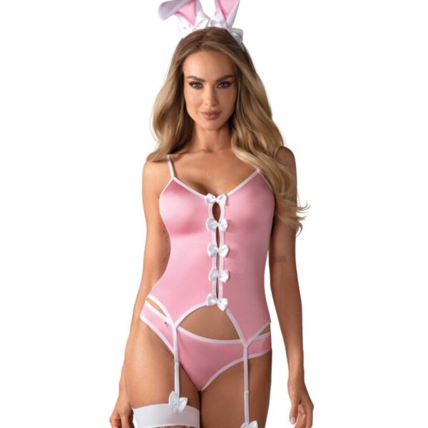 Bunny suit Costume Lapin 4 pcs rose